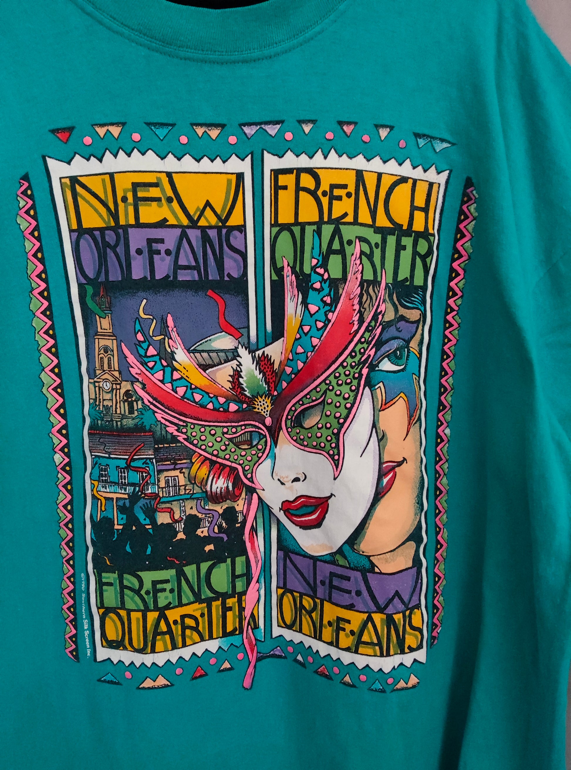 T shirt vintage 90's New french taille XL